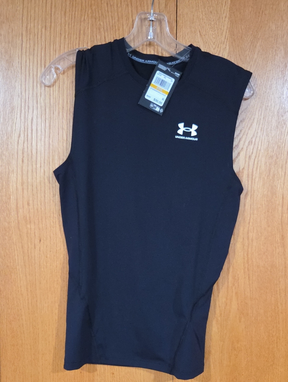Under Armour Men’s Black Sleeveless Performance Tank
